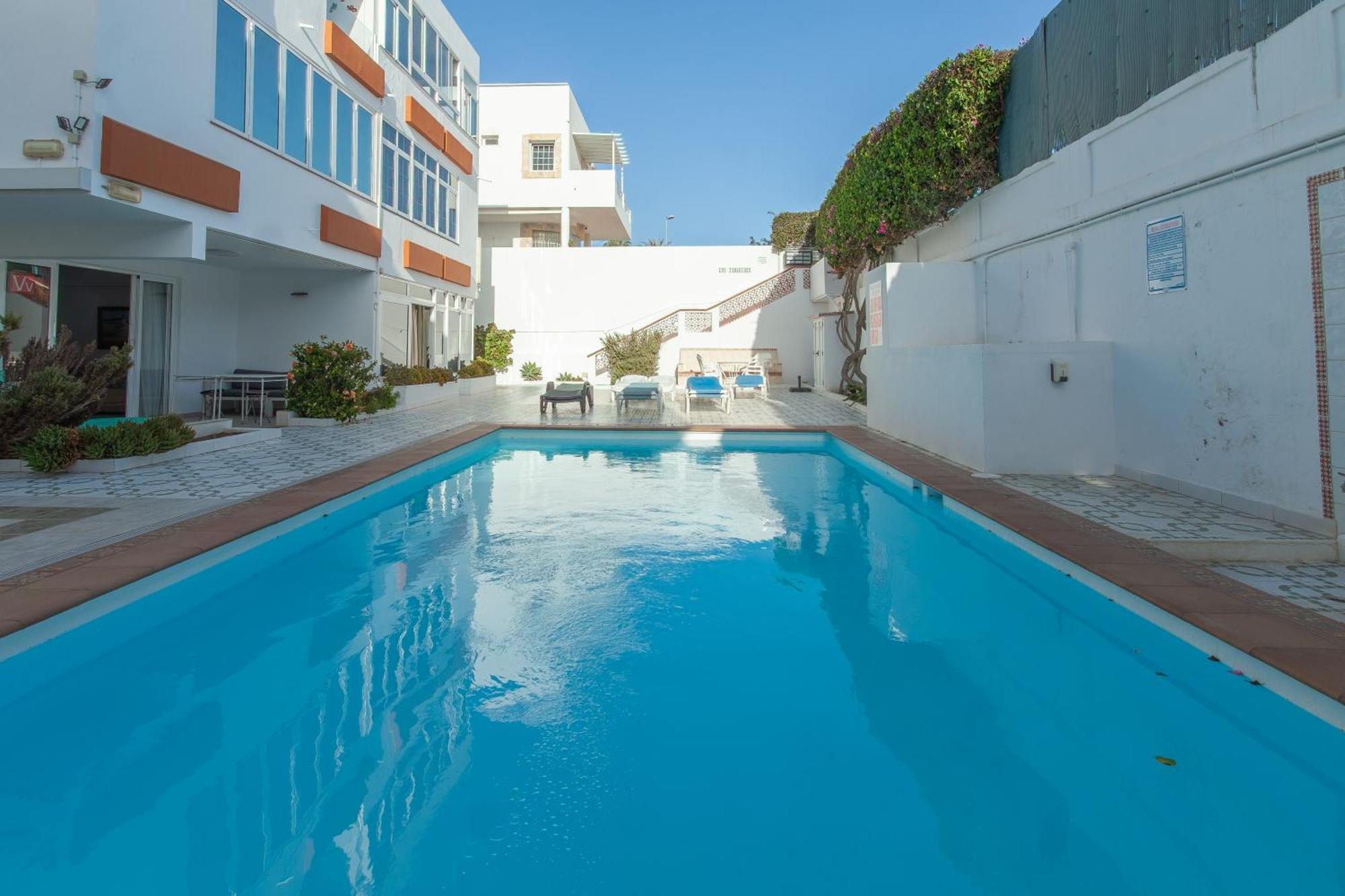 Apartamento Con Terraza Y Piscina En Playa Del Ing Playa del Ingles  Exterior photo