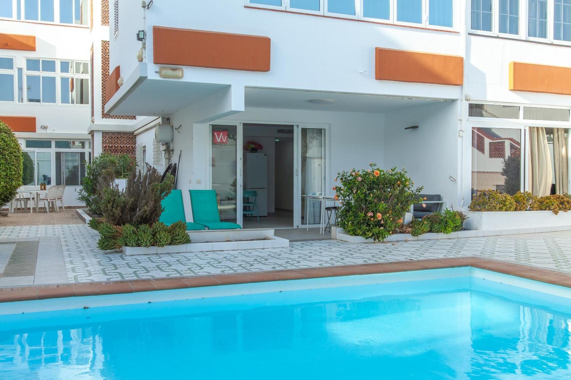 Apartamento Con Terraza Y Piscina En Playa Del Ing Playa del Ingles  Exterior photo